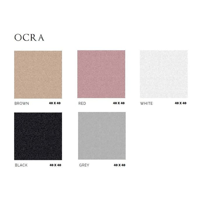 KERAMIK ASIA TILE 40x40 GLOSSY KW-A GLOSSY OCRA OSCAR