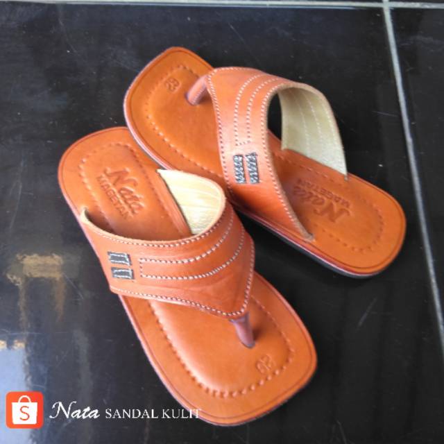 Sandal Kulit Anak Laki-laki  -  Nata Magetan
