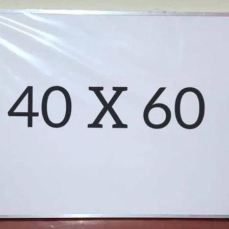 

Update! White Board Papan Tulis Gantung Ukuran 40 cm x 60 cm Free Spidol dan Penghapus