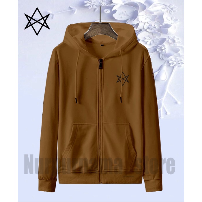 [BISA COD] SWEATER HOODIE BMTH ZIPPER RESLETING TEBAL KUALITAS DISTRO UNISEX M L XL XXL