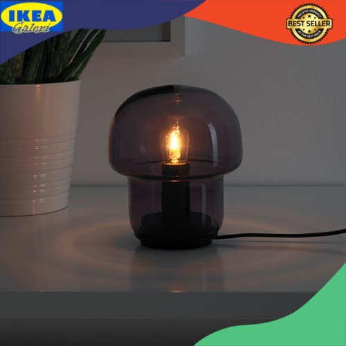 Lampu Hias Lampu Hias Ikeya Lampu Meja Ruangan Dekorasi TOK4B Lampu meja Kaca Ungu