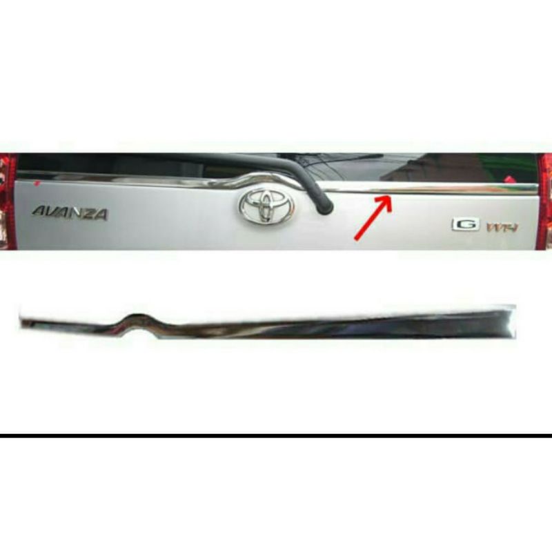 list kaca pintu belakang mobil daihatsu xenia new / vvti chrome