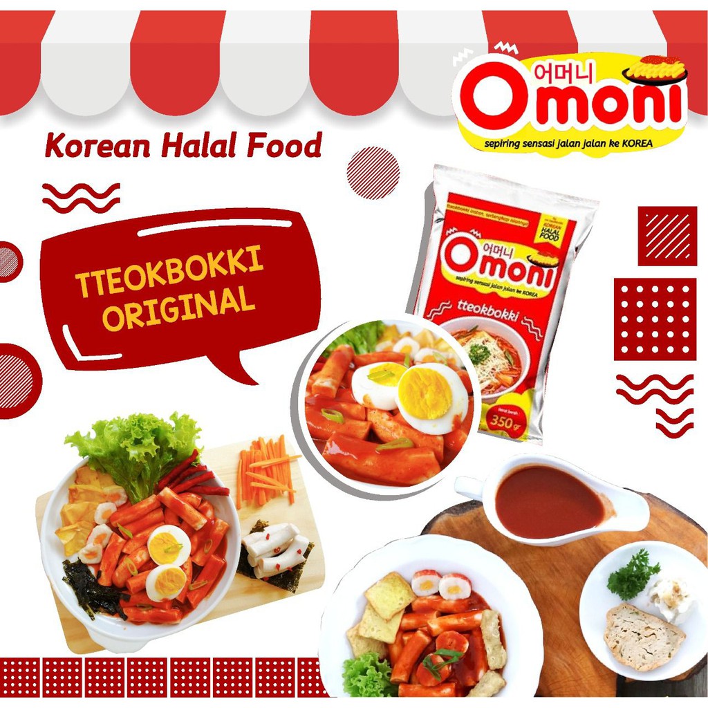 

TTEOKBOKKI Korean Halal Food Makanan Korea Halal Frozen Food