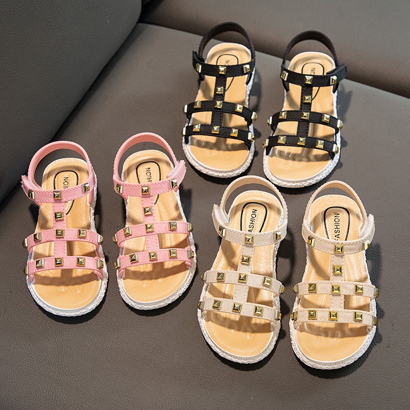 HappyOliver VALEN STUD Sandal Anak Perempuan Bahan Karet Model Lucu 2-8 Tahun Import