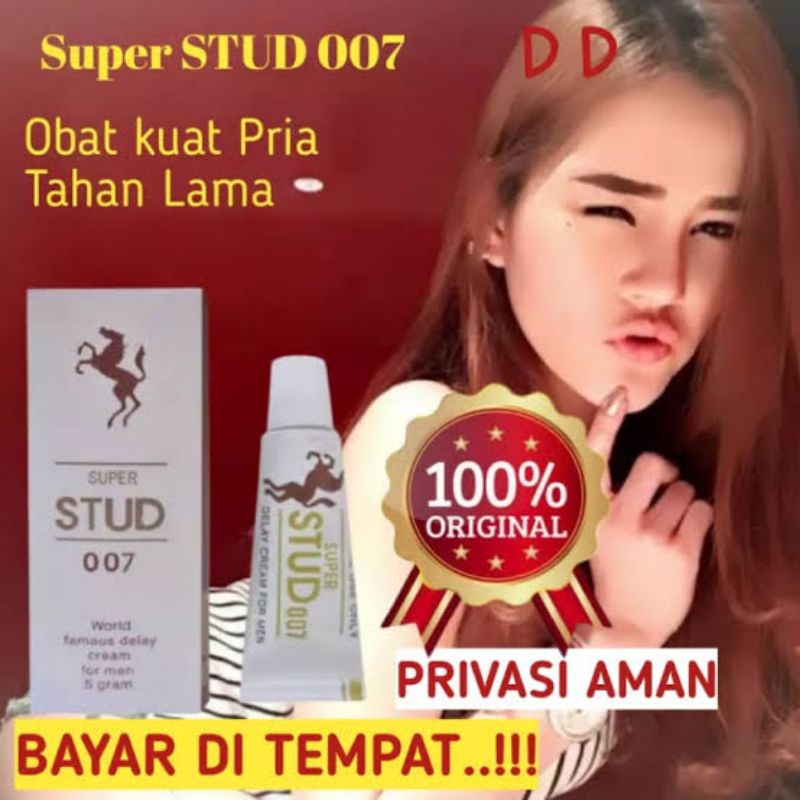 Stud Cream 007Original Oles Obat Kuat Pria Tahan Lama Asli Ampuh Topcer