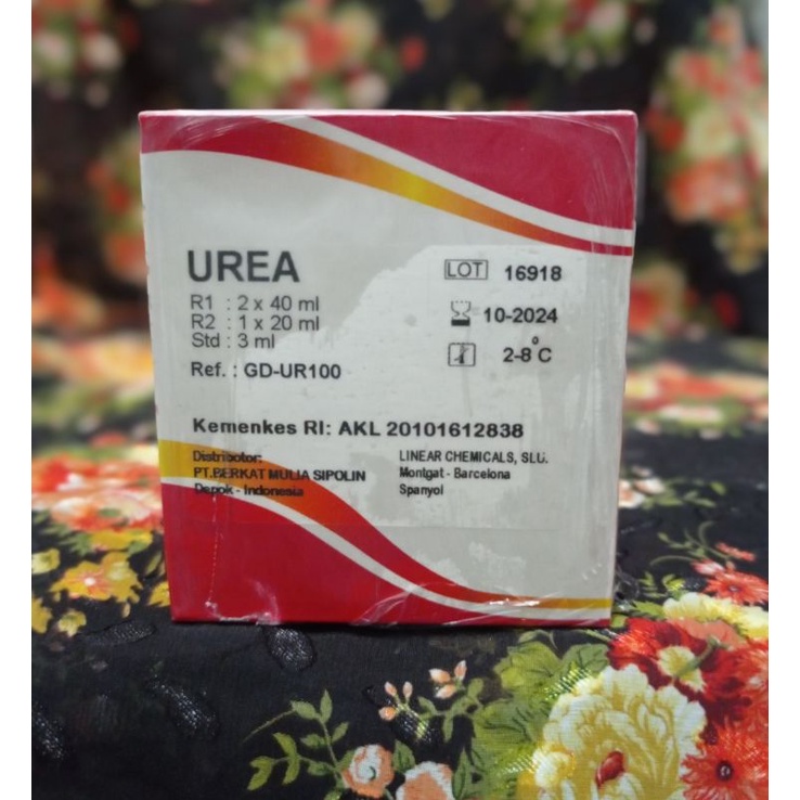Reagen Urea BUN /Reagen Ureum 2x40ml Glory Reagen Kimia Klinik