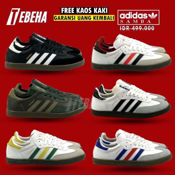 COD SEPATU ADIDAS SAMBA OG PREMIUM QUALITY BNWB FREE KAOS KAKI 100% GRADE ORIGINAL