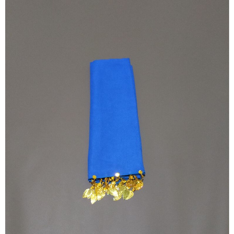 selendang Tari Anak / Sampur  / Selendang Tari Ronce / Sampur Tari Sifon-Biru Tua