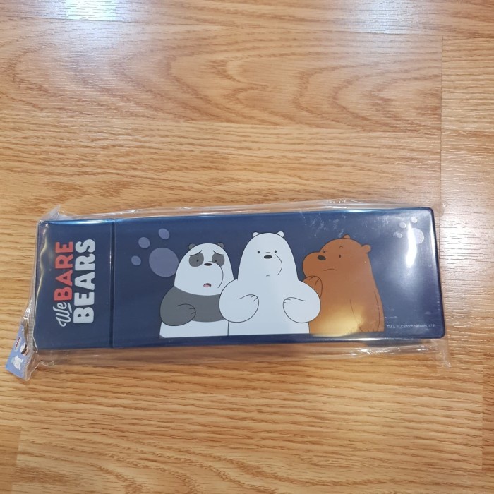 

Gilaa!!! Kotak Pensil Anak Les We Bare Bear Grizz Panda Ice Bear Bukan Miniso Hot Sale