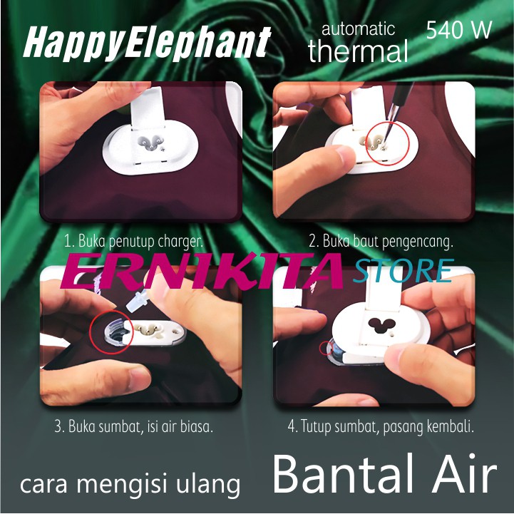 BANTAL AIR PANAS HOT PILLOW - Bantal Kesehatan dgn Cover Karakter