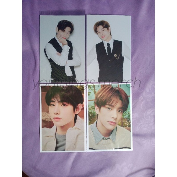 Ready Postcard NYEL & En-Connect BTS ENHYPEN Sunghoon Jake Taehyung