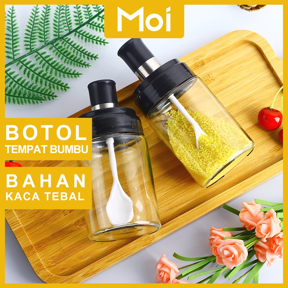 Botol Bumbu Dapur Serbaguna / Wadah Penyimpanan Gula Garam Dapur