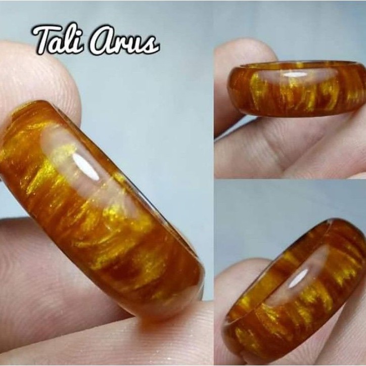 ( NEW ) Cincin kayu tali arus asli