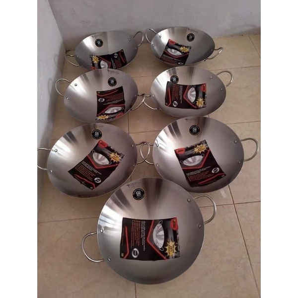 Wajan stainles stell golden flying fish