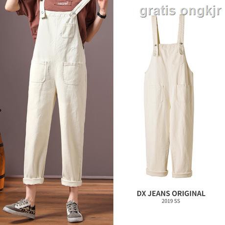 tube thin jeans jumpsuit