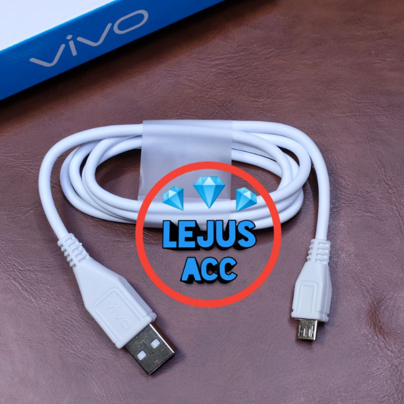 Kabel Data Charger Vivo Y01 - Y15S Micro USB Fast Charging original