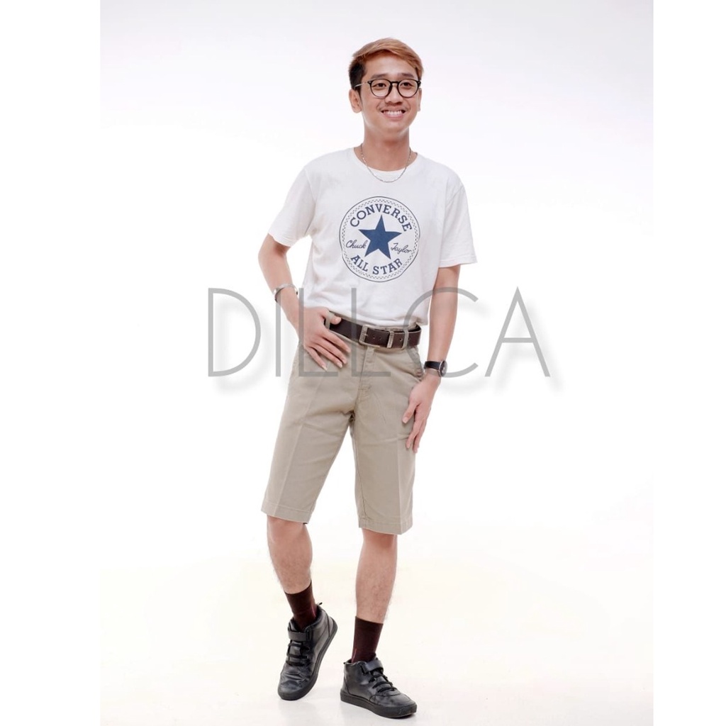 Celana pendek pria kanvas DILCA original  kualitas import / Celana Kanvas premium Standar