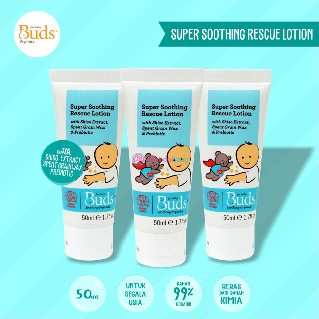 Soothing Rescue Lotion Buds Organic