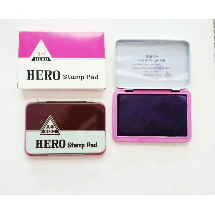 

Stamp Pad Bak Stempel Cap Stempel Bantalan Stempel Hero E2460