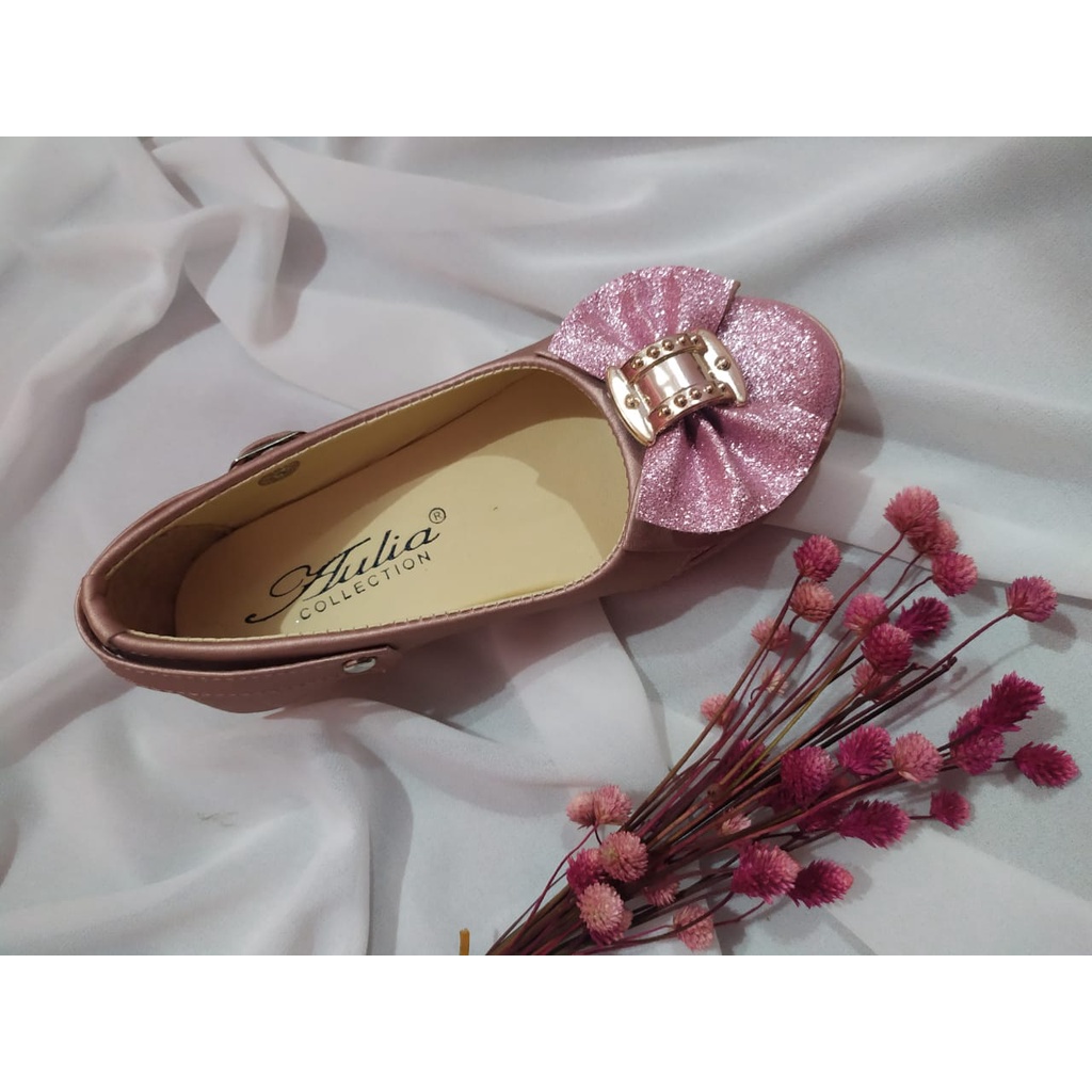 SEPATU ANAK SEPATU PESTA ANAK PEREMPUAN 5-10 THN SOL KARET
