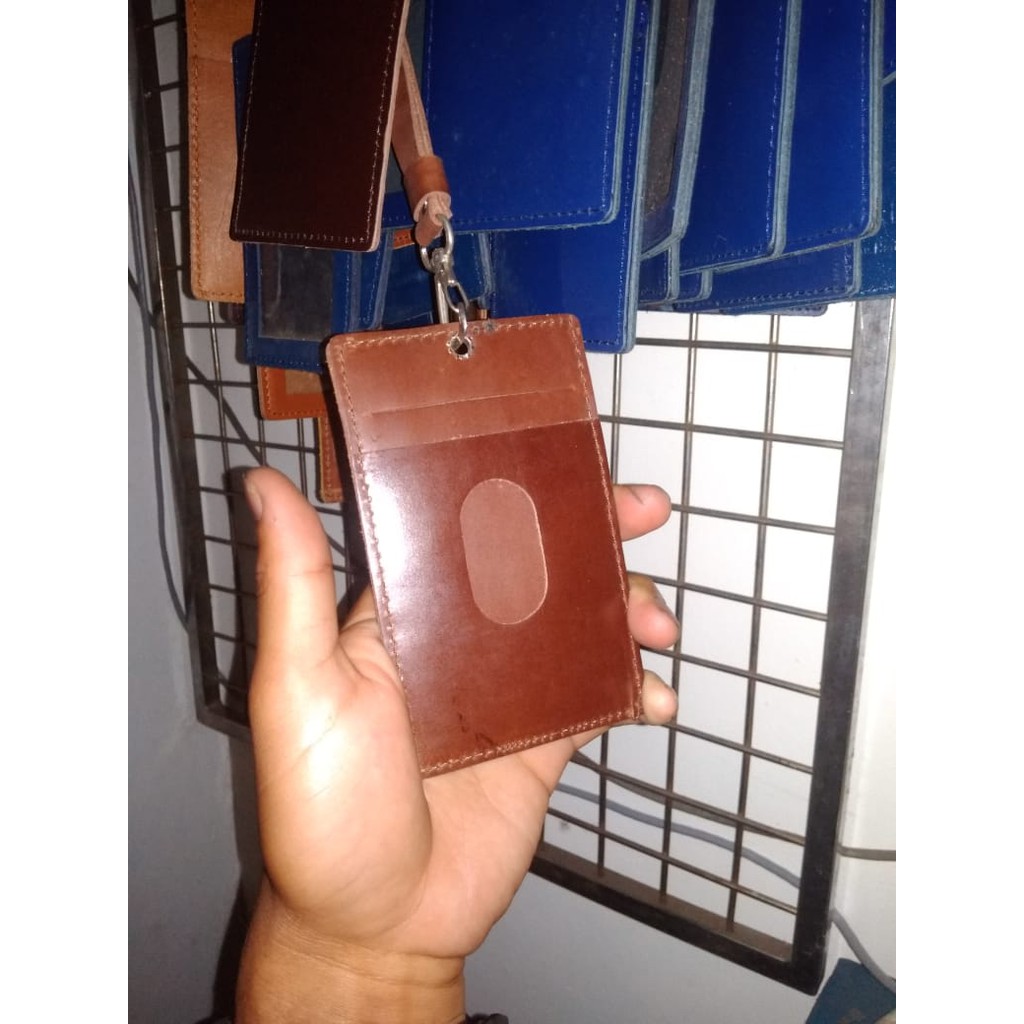 

id card kulit asli custom nama BNI BRI BCA DLL