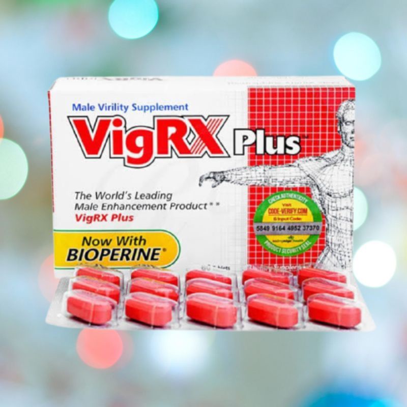 Jual Vigrx Plus Asli Original Obat Pembesar Kelamin dan Bikin Kuat Tahan Lama