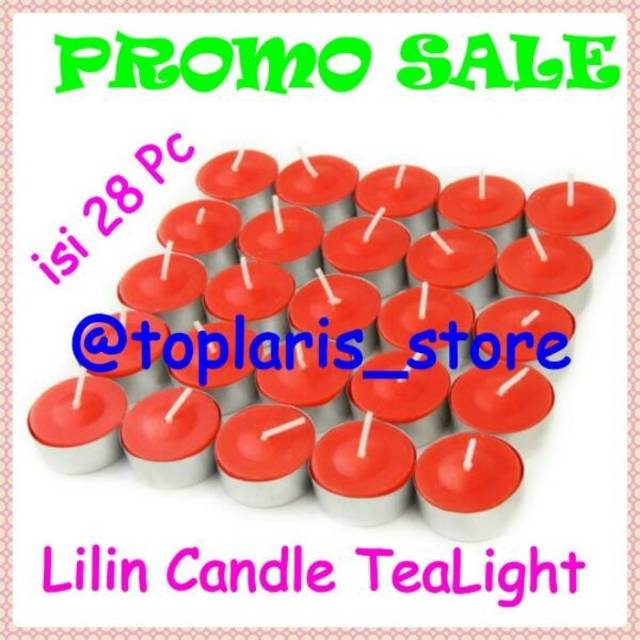 Lilin Candle Aromaterapi Table isi 28