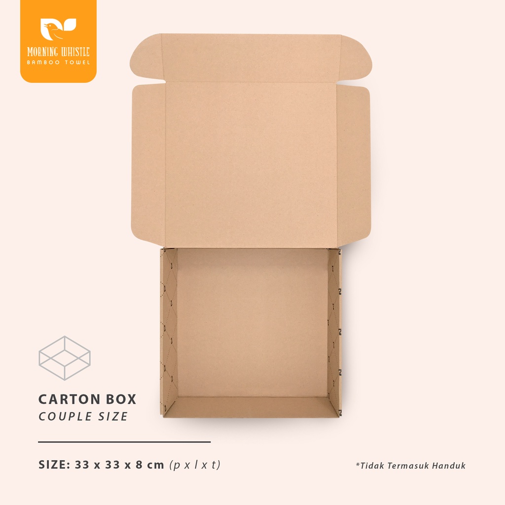 Carton Box Packaging Single/Couple Morning Whistle by Terry Palmer 30x18x8 cm/ 33x33x8 cm