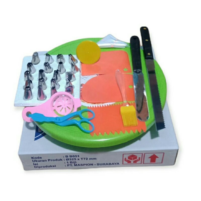 Paket dekorasi kue pernikahan/set 57 alat dekorasi kue ulang tahun/dekorasi kue