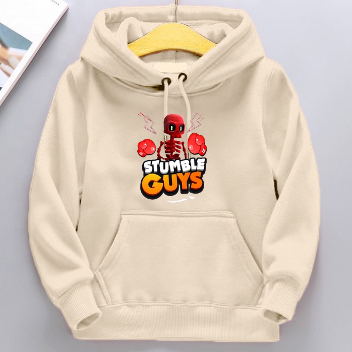 Sweater Hoodie Anak Laki Laki STAMBLE GUYS TENGKORAK Usia 2 3 4 5 6 7 8 9 10 11 12 13 14 15 16 Tahun/Switer Hodie Game Anak Terbaru