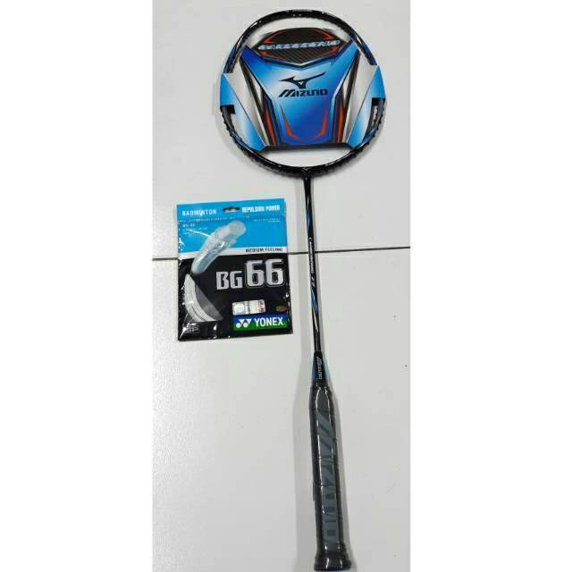 Raket Mizuno Carbosonic 77 (Free Yonex Bg 66)