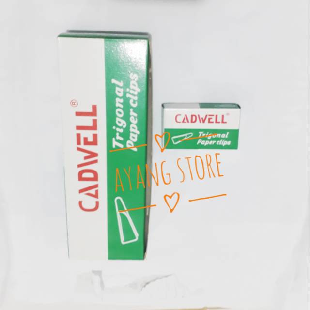 

Penjepit Kertas/ Trigonal Paper Clip No. 3 CADWELL