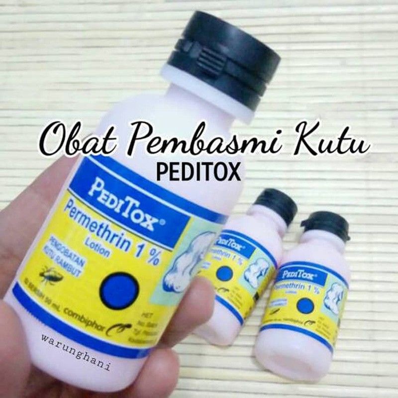 Obat Kutu Peditox + Sisir Kutu