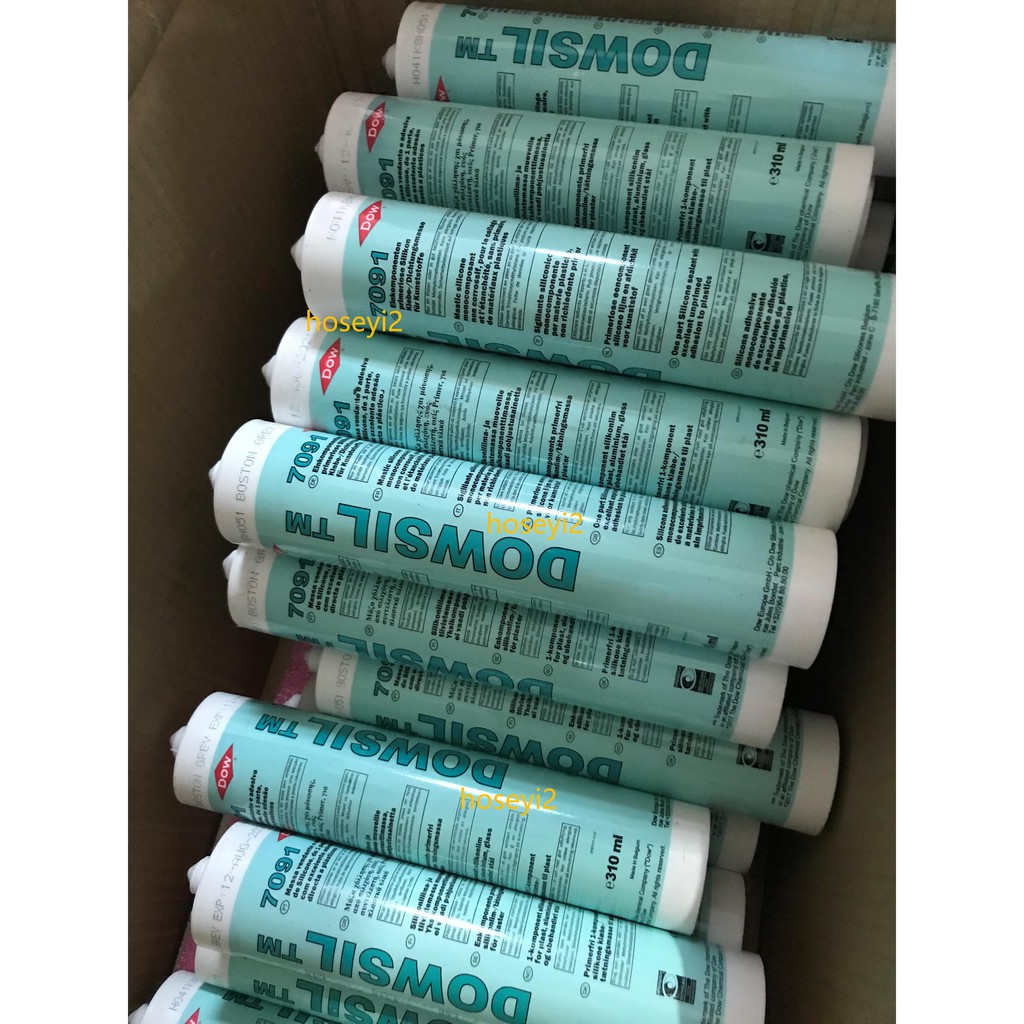 Dow Corning 7091 Segel Karet Silikon Dc7091 310ml Untuk Lem Kaca Elektronik