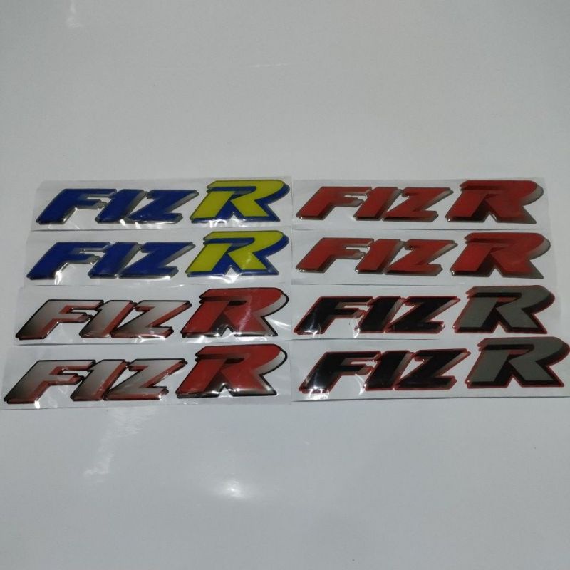 Stiker Timbul Yamaha F1ZR ukuran 18x3.5