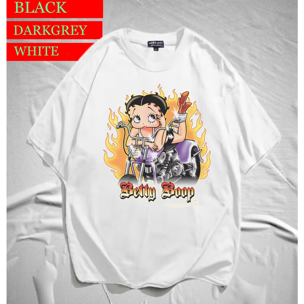 OVERSIZE BETTY BOOP KAOS VINTAGE BETTY T SHIRT