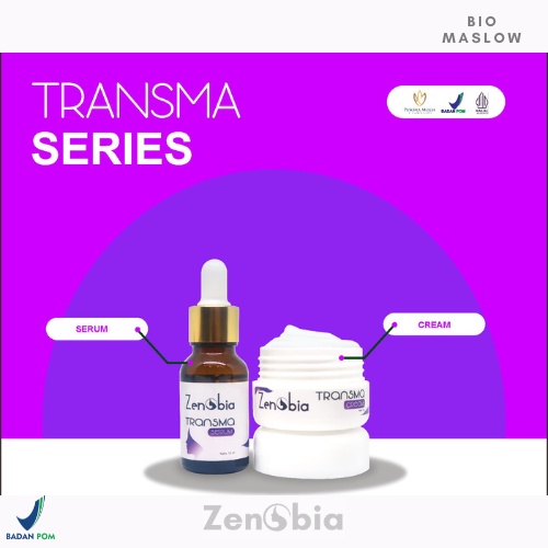 Zenobia Paket Cream & Serum Transma Series BPOM 100% Original