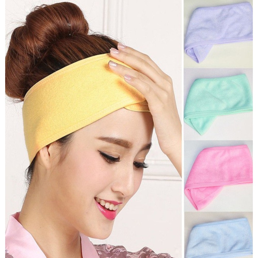 [PROMO SPESIAL] BANDANA MANDI MAKEUP FACIAL HEADBAND BANDO KEPALA 5cm HIGH QUALITY