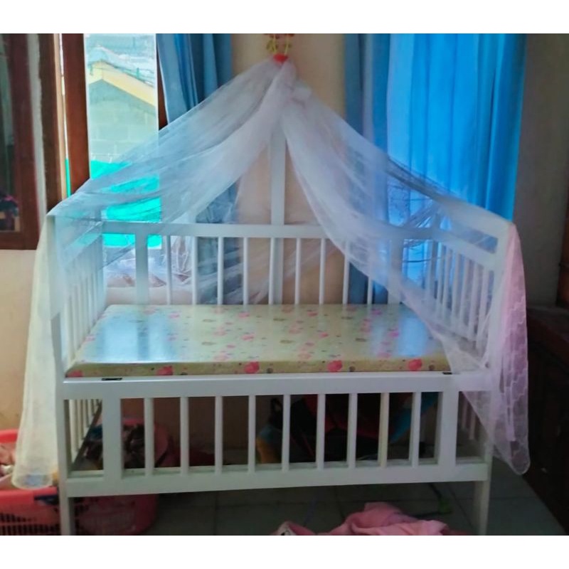 Tempat Tidur Bayi/Box Bayi/Ranjang Bayi/Kasur Bayi(Preloved/bekas/secod)