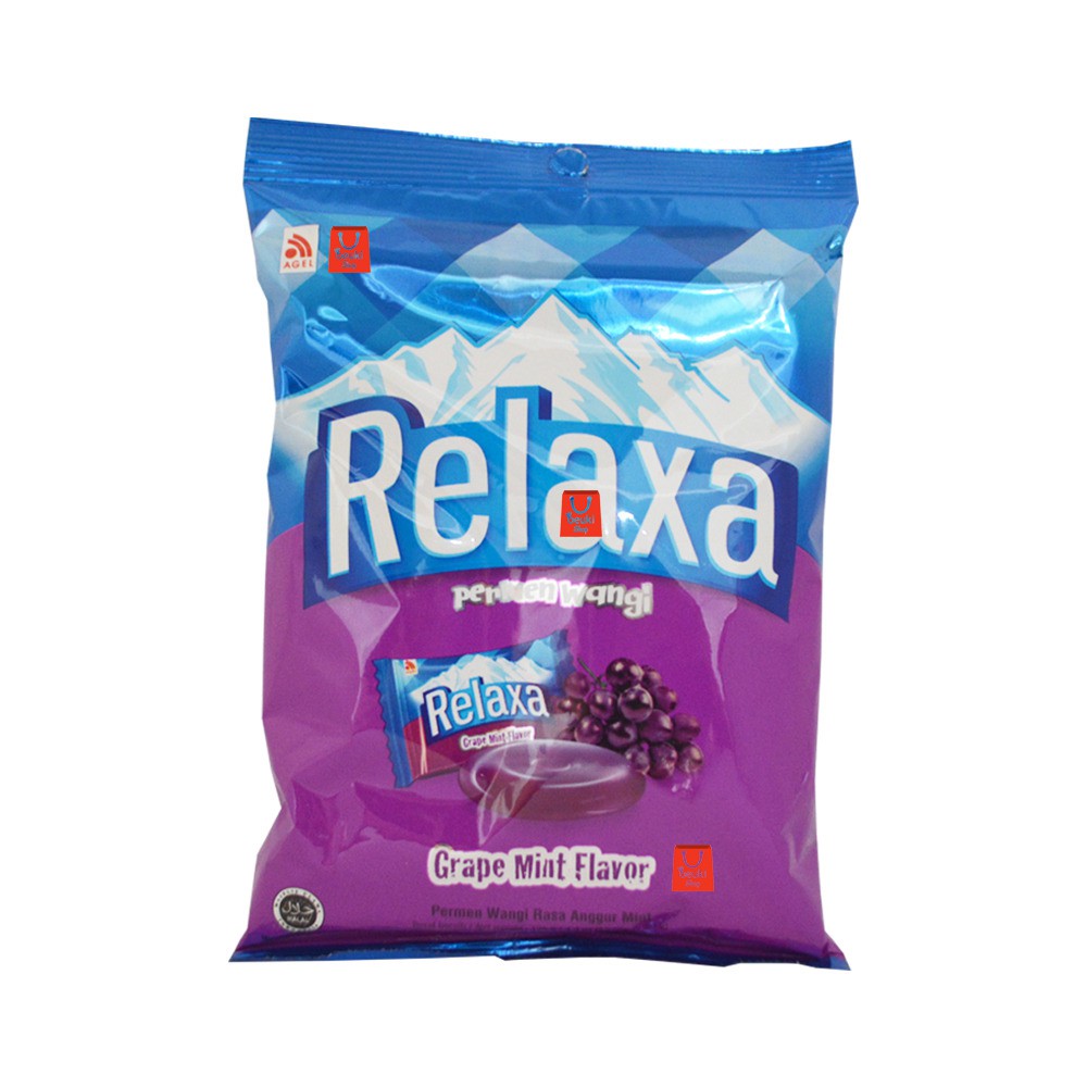 

Relaxa Grape Mint Permen Wangi Penyegar Mulut Rasa Anggur Mint - 125gr