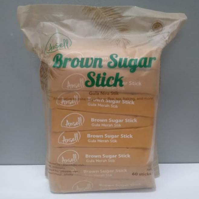 

:::::::] Ansell brown stick sugar 60 stik x 8 gr / gula nira merah brown palm