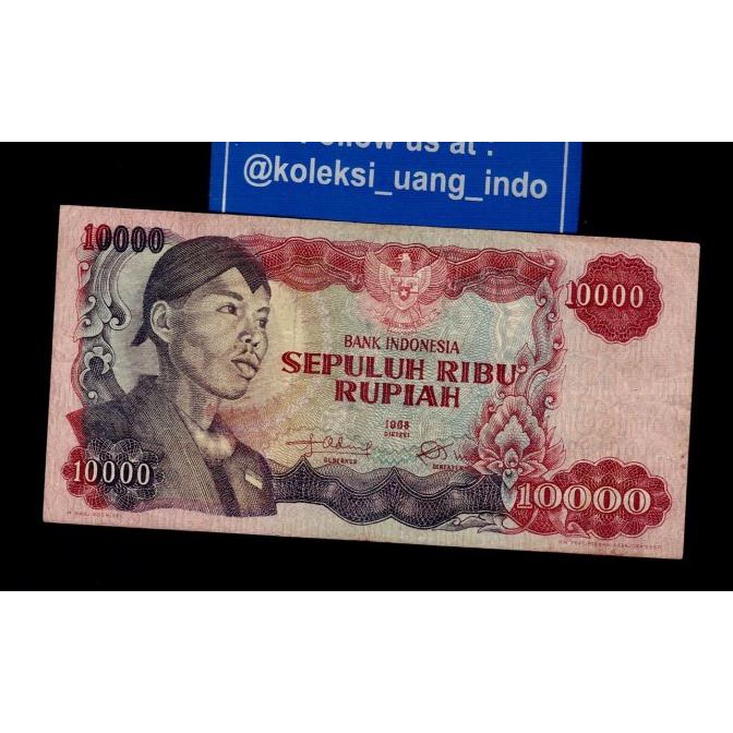 [COD] Uang Kuno 10000 Soedirman 1968 [COD]