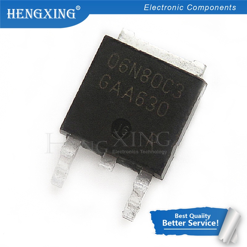 100pcs Ic SPD06N80C3 06N80C3 TO-252