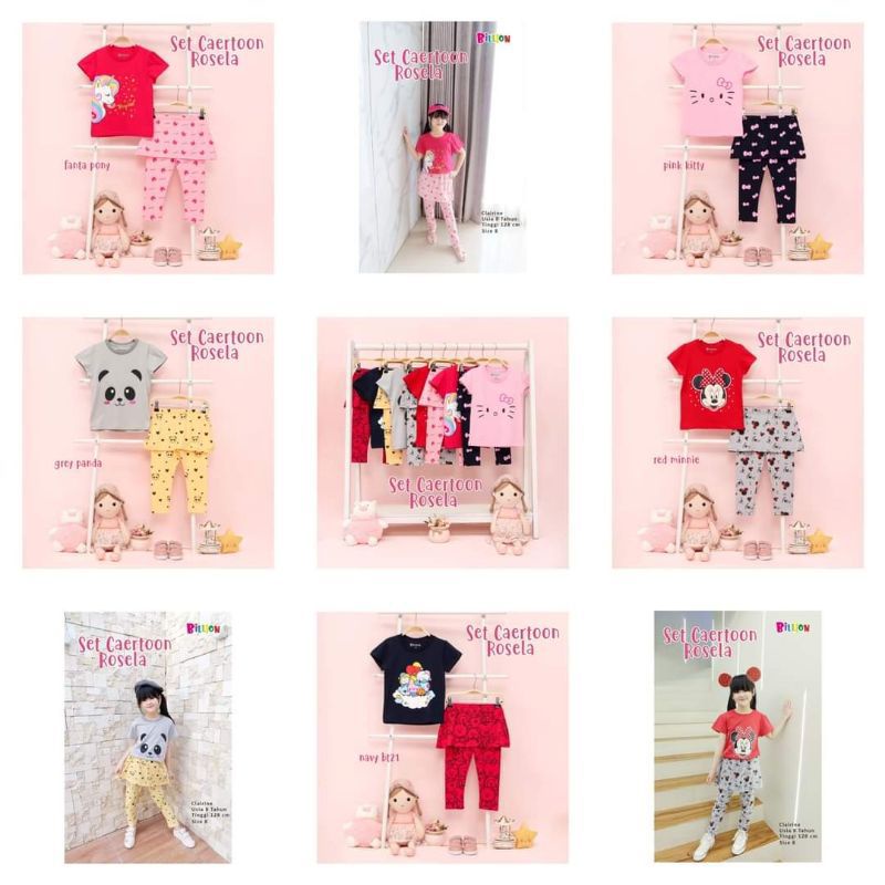 SET KIDS GIRL BILLION kidswear