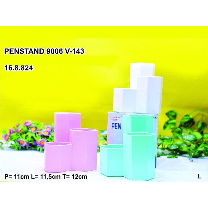 

Keranjang Plastik Tempat Penstand Pensil Tanggung Unik dan Serbaguna 9006 V-143