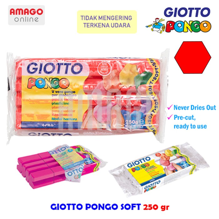 GIOTTO PONGO 250 grams - SCARLET RED - 514602