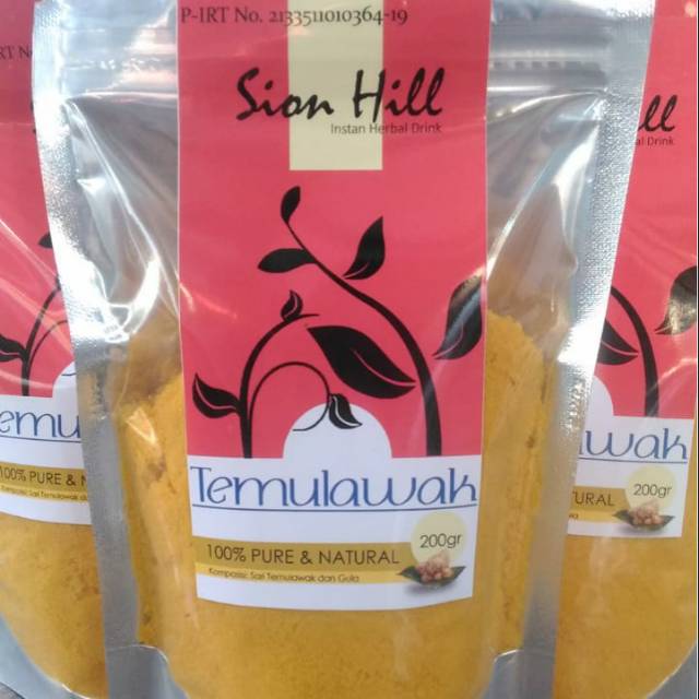 

Temulawak merk sion hill..