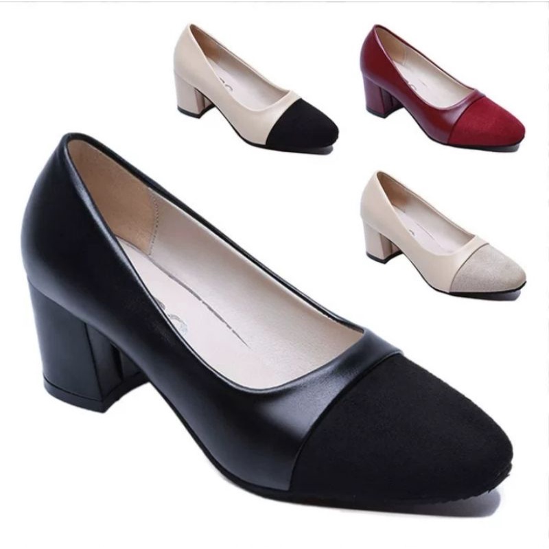 COD}Sepatu Wanita Import AIRA High heels/Sepatu Kerja/Sepatu formal/Sepatu Kantor