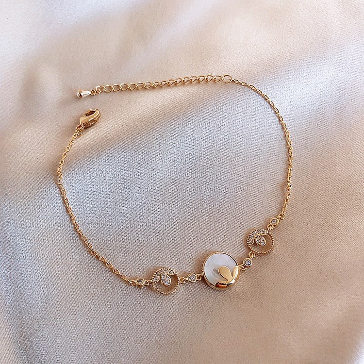 Gelang zircon Gaya Korea Untuk fashion-SL021