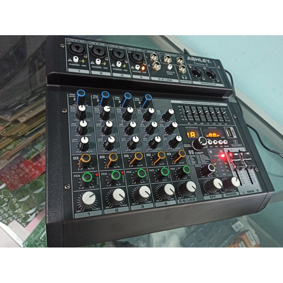 mixer ashley Premium6 / 6 channel original ashley ORI Soundcard